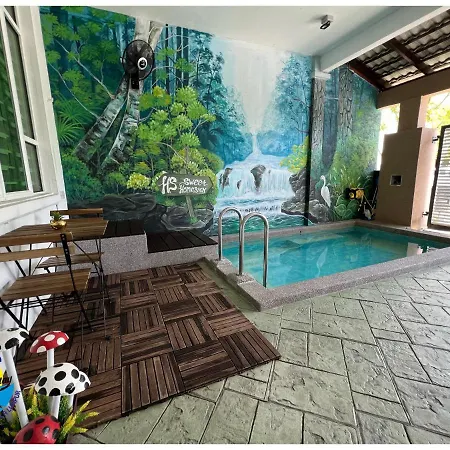 Private Pool Hs Sweet Homestay Kemaman Chukai Exterior photo
